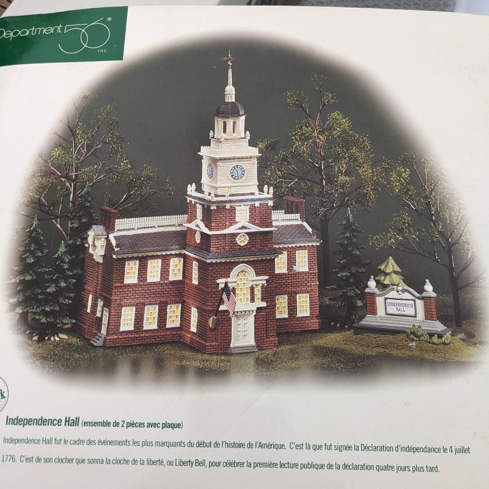 Department 56 Independence hall